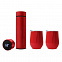 Набор Hot Box C2 grey (красный) с логотипом в Волгограде заказать по выгодной цене в кибермаркете AvroraStore