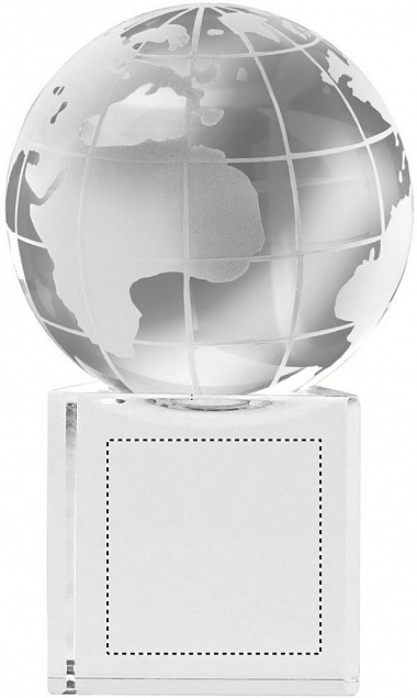Глобус стеклянный с логотипом в Волгограде заказать по выгодной цене в кибермаркете AvroraStore
