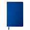 Бизнес-блокнот SIMPLY FLEX, А5,  синий, кремовый блок, в линейку с логотипом в Волгограде заказать по выгодной цене в кибермаркете AvroraStore