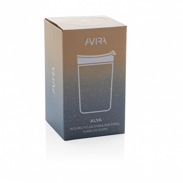 Термокружка Avira Alya из переработанной нержавеющей стали RCS, 300 мл с логотипом в Волгограде заказать по выгодной цене в кибермаркете AvroraStore
