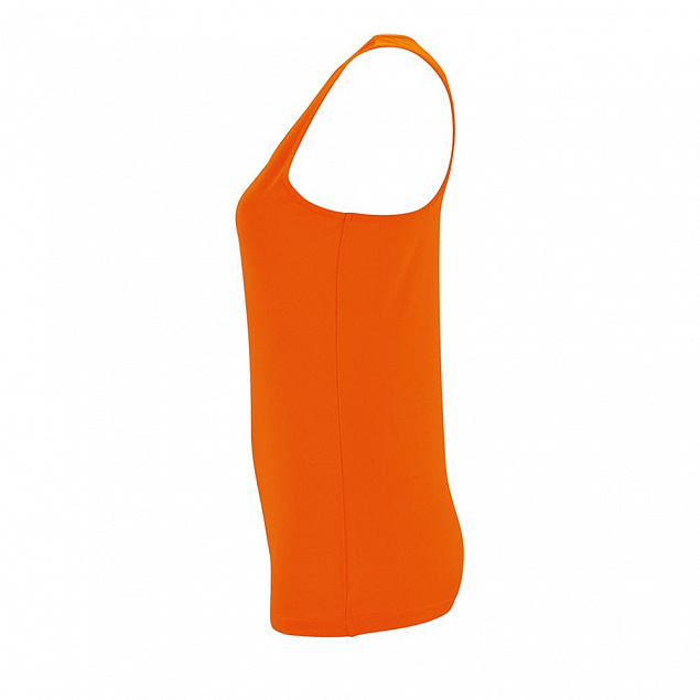 Майка женская Sporty TT Women, оранжевый неон с логотипом в Волгограде заказать по выгодной цене в кибермаркете AvroraStore