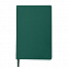 Бизнес-блокнот SIMPLY FLEX, А5,  зеленый, кремовый блок, в клетку с логотипом в Волгограде заказать по выгодной цене в кибермаркете AvroraStore