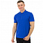 Рубашка поло Rock, мужская (синяя, 3XL) с логотипом в Волгограде заказать по выгодной цене в кибермаркете AvroraStore