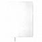 Ежедневник недатированный Pulpy, А5,  белый, кремовый блок, белый срез с логотипом в Волгограде заказать по выгодной цене в кибермаркете AvroraStore