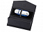 Подарочная коробка для флеш-карт треугольная, синий с логотипом в Волгограде заказать по выгодной цене в кибермаркете AvroraStore
