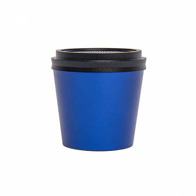 Портативная mini Bluetooth-колонка Sound Burger "Coffee" синий с логотипом в Волгограде заказать по выгодной цене в кибермаркете AvroraStore