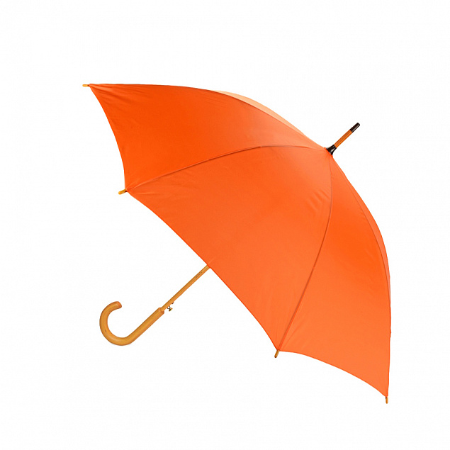 Зонт-трость Arwood - Оранжевый OO с логотипом в Волгограде заказать по выгодной цене в кибермаркете AvroraStore
