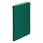 Бизнес-блокнот SIMPLY FLEX, А5,  зеленый, кремовый блок, в клетку с логотипом в Волгограде заказать по выгодной цене в кибермаркете AvroraStore