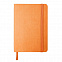 Блокнот SHADY JUNIOR с элементами планирования,  А6, оранжевый, кремовый блок, оранжевый  обрез с логотипом в Волгограде заказать по выгодной цене в кибермаркете AvroraStore