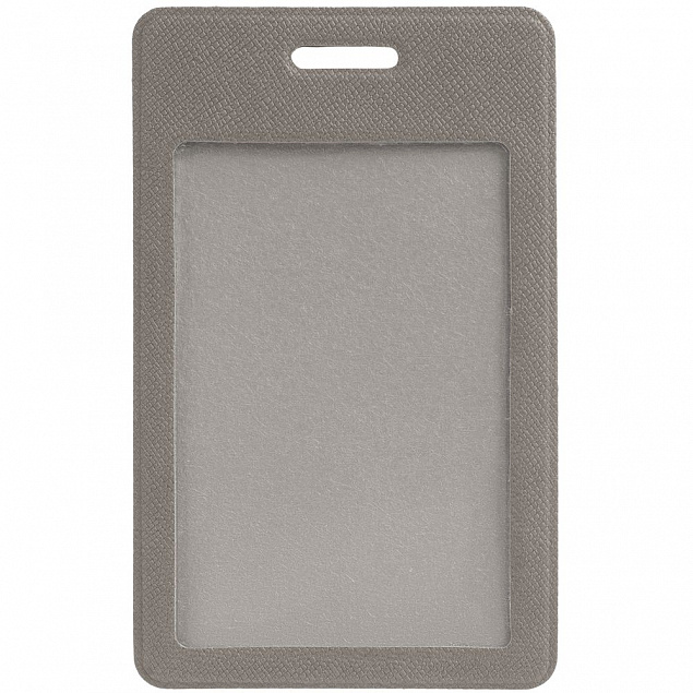 Чехол для карточки/пропуска Devon, серый с логотипом в Волгограде заказать по выгодной цене в кибермаркете AvroraStore