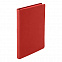 Ежедневник недатированный Pulpy, А5,  красный, кремовый блок, красный срез с логотипом в Волгограде заказать по выгодной цене в кибермаркете AvroraStore