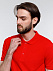 Рубашка поло мужская Adam, красная с логотипом в Волгограде заказать по выгодной цене в кибермаркете AvroraStore