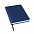 Ежедневник недатированный Bliss, А5,  синий, белый блок, без обреза с логотипом в Волгограде заказать по выгодной цене в кибермаркете AvroraStore