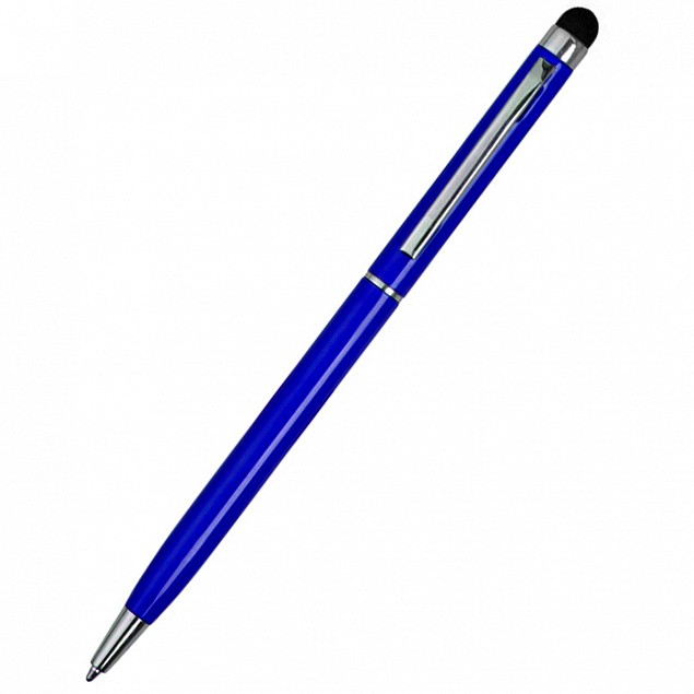 Ручка металлическая Dallas Touch - Синий HH с логотипом в Волгограде заказать по выгодной цене в кибермаркете AvroraStore