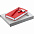 Набор Idea Memory, красный с логотипом в Волгограде заказать по выгодной цене в кибермаркете AvroraStore