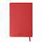 Бизнес-блокнот SIMPLY FLEX, А5,  красный, кремовый блок, в линейку с логотипом в Волгограде заказать по выгодной цене в кибермаркете AvroraStore