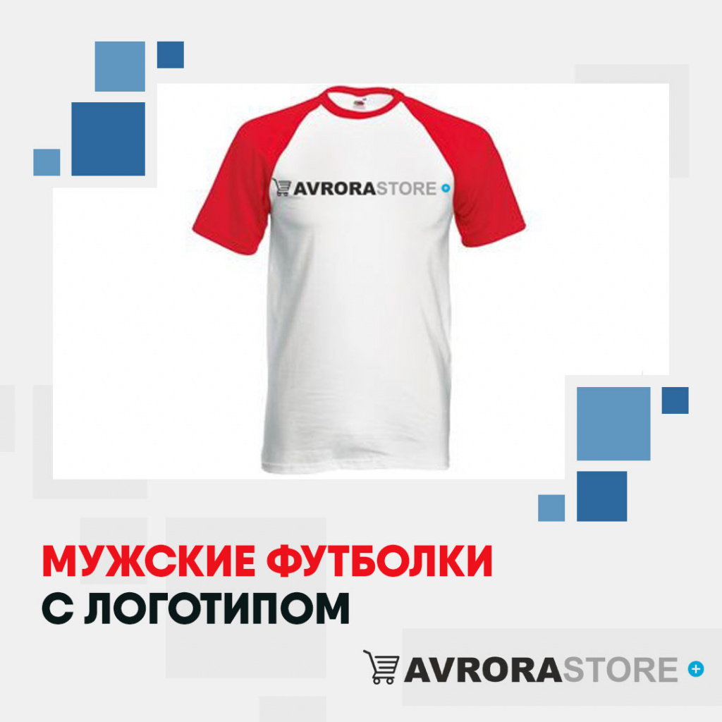 Мужские футболки с логотипом в Волгограде на заказ