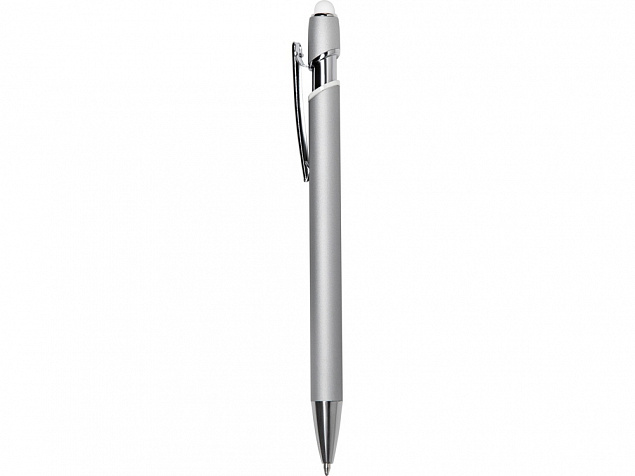 Ручка-стилус металлическая шариковая «Sway Monochrome» с цветным зеркальным слоем с логотипом в Волгограде заказать по выгодной цене в кибермаркете AvroraStore