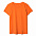 Футболка женская T-bolka Lady, оранжевая с логотипом в Волгограде заказать по выгодной цене в кибермаркете AvroraStore