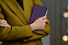Ежедневник Flat Mini, недатированный, фиолетовый с логотипом в Волгограде заказать по выгодной цене в кибермаркете AvroraStore