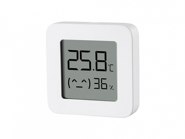 Датчик температуры и влажности «Mi Temperature and Humidity Monitor 2» с логотипом в Волгограде заказать по выгодной цене в кибермаркете AvroraStore