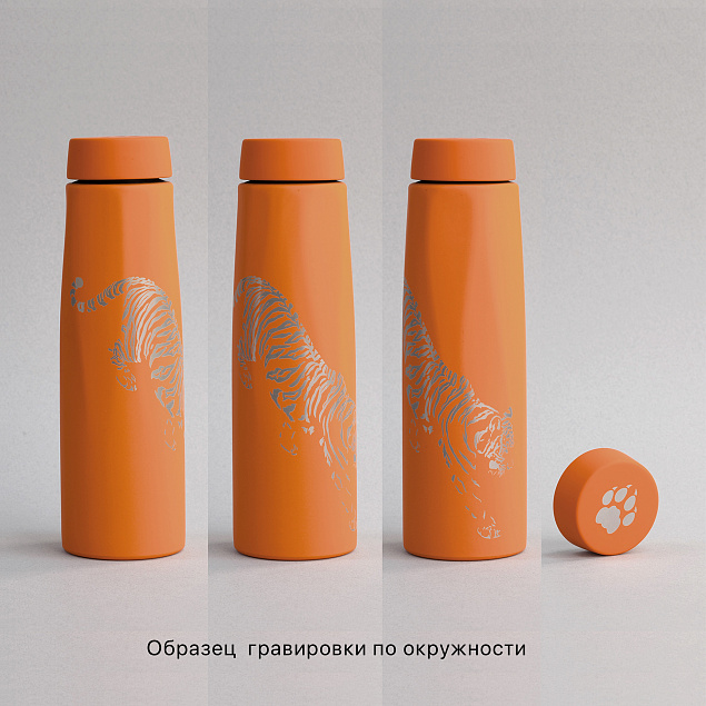 Термос "Calypso" 500 мл, покрытие soft touch, коробка с логотипом в Волгограде заказать по выгодной цене в кибермаркете AvroraStore