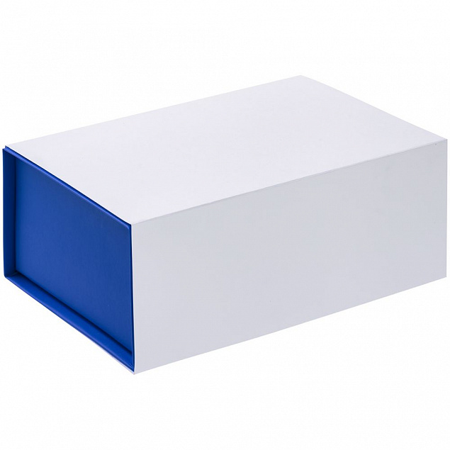 Коробка LumiBox, синяя с логотипом в Волгограде заказать по выгодной цене в кибермаркете AvroraStore