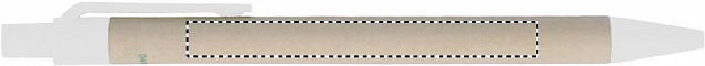 Ручка бумага/кукурузн.пластик с логотипом в Волгограде заказать по выгодной цене в кибермаркете AvroraStore