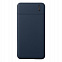 Универсальный аккумулятор OMG Flash 10 (10000 мАч) с подсветкой и soft touch,синий,13,7х6,87х1,55 мм с логотипом в Волгограде заказать по выгодной цене в кибермаркете AvroraStore