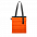 Шоппер Superbag Bubble (оранжевый с черным) с логотипом в Волгограде заказать по выгодной цене в кибермаркете AvroraStore
