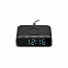 Настольные часы с беспроводной зарядкой 15W Rigel, черные с логотипом в Волгограде заказать по выгодной цене в кибермаркете AvroraStore