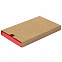 Ежедневник недатированный Fusion, А5, красный, кремовый блок, красный срез с логотипом в Волгограде заказать по выгодной цене в кибермаркете AvroraStore