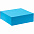 Коробка Quadra, голубая с логотипом в Волгограде заказать по выгодной цене в кибермаркете AvroraStore