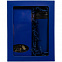 Коробка с окном InSight, синяя с логотипом в Волгограде заказать по выгодной цене в кибермаркете AvroraStore