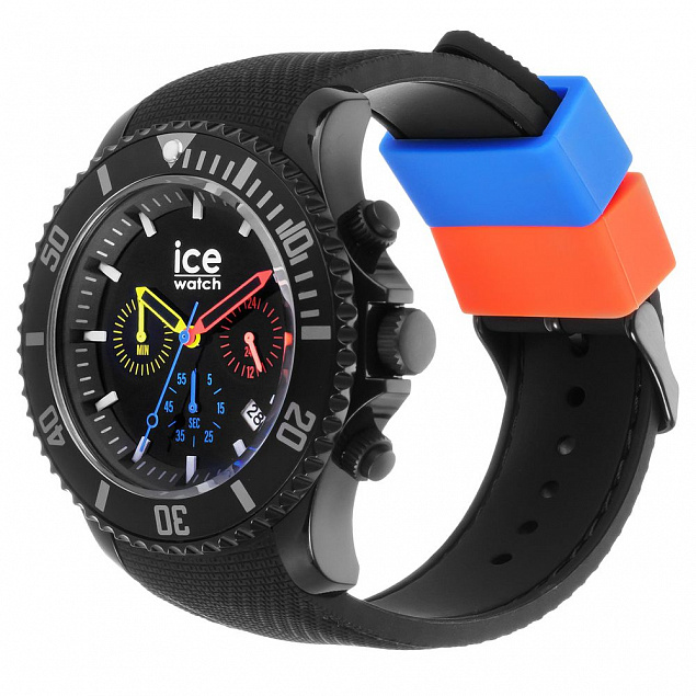 Часы наручные,черный с логотипом в Волгограде заказать по выгодной цене в кибермаркете AvroraStore