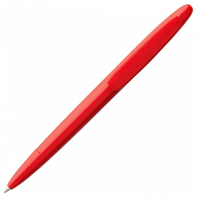 Ручка шариковая Prodir DS5 TPP, красная с логотипом в Волгограде заказать по выгодной цене в кибермаркете AvroraStore