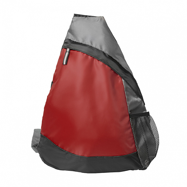 Рюкзак Pick, красный/серый/чёрный, 41 x 32 см, 100% полиэстер 210D с логотипом в Волгограде заказать по выгодной цене в кибермаркете AvroraStore