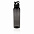 Герметичная бутылка для воды из AS-пластика, черная с логотипом в Волгограде заказать по выгодной цене в кибермаркете AvroraStore