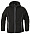 Куртка софтшелл мужская SKYRUNNING, черная с логотипом в Волгограде заказать по выгодной цене в кибермаркете AvroraStore