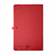 Бизнес-блокнот А5 FLIPPY, красный, твердая обложка, в линейку с логотипом в Волгограде заказать по выгодной цене в кибермаркете AvroraStore
