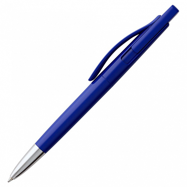 Ручка шариковая Prodir DS2 PPC, синяя с логотипом в Волгограде заказать по выгодной цене в кибермаркете AvroraStore