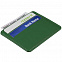 Чехол для карточек Nebraska, зеленый с логотипом в Волгограде заказать по выгодной цене в кибермаркете AvroraStore