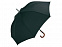 Зонт-трость «Fop» с деревянной ручкой с логотипом в Волгограде заказать по выгодной цене в кибермаркете AvroraStore