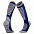 Термоноски мужские высокие Monterno Sport, синие с серым с логотипом в Волгограде заказать по выгодной цене в кибермаркете AvroraStore