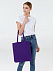 Холщовая сумка Avoska, фиолетовая с логотипом в Волгограде заказать по выгодной цене в кибермаркете AvroraStore