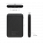 Внешний аккумулятор Reach, 5000 мАч (черный) с логотипом в Волгограде заказать по выгодной цене в кибермаркете AvroraStore