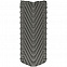 Надувной коврик Static V Luxe, серый с логотипом в Волгограде заказать по выгодной цене в кибермаркете AvroraStore