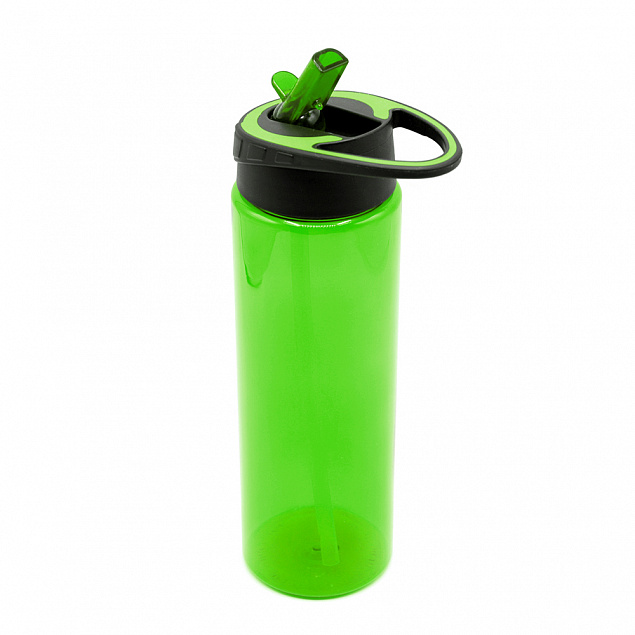 Пластиковая бутылка Mystik - Зеленый FF с логотипом в Волгограде заказать по выгодной цене в кибермаркете AvroraStore