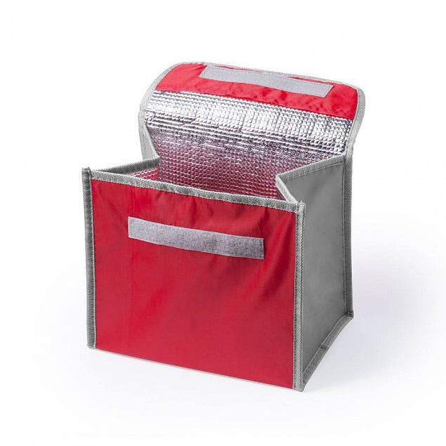 Набор термосумка и ланч-бокс PARLIK, красный, 26 x 22 x 18 cm, полиэстер 210D с логотипом в Волгограде заказать по выгодной цене в кибермаркете AvroraStore