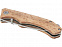 Dave карманный нож с зажимом для ремня, дерево с логотипом в Волгограде заказать по выгодной цене в кибермаркете AvroraStore